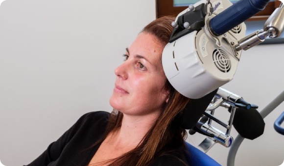 Theta burst therapy in Tampa for dementia patients to improve brain health and cognitive function.